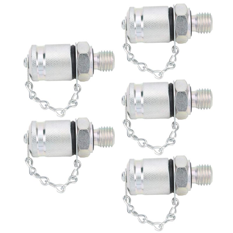 MUNEFE Hydraulic Test Adapter, Hydraulic Pressure Test Coupling Kit, Hydraulic Testing Coupling Adapter for Pressure Measuring (M12*1.5) - Image 1
